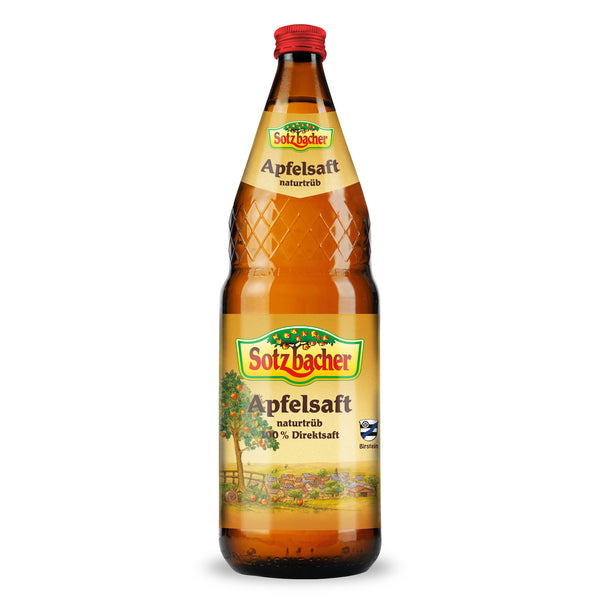 Sotzbacher Apfelsaft naturtrüb – Kelterei Walther Sotzbacher Apfelsaft naturtrüb – Kelterei Walther